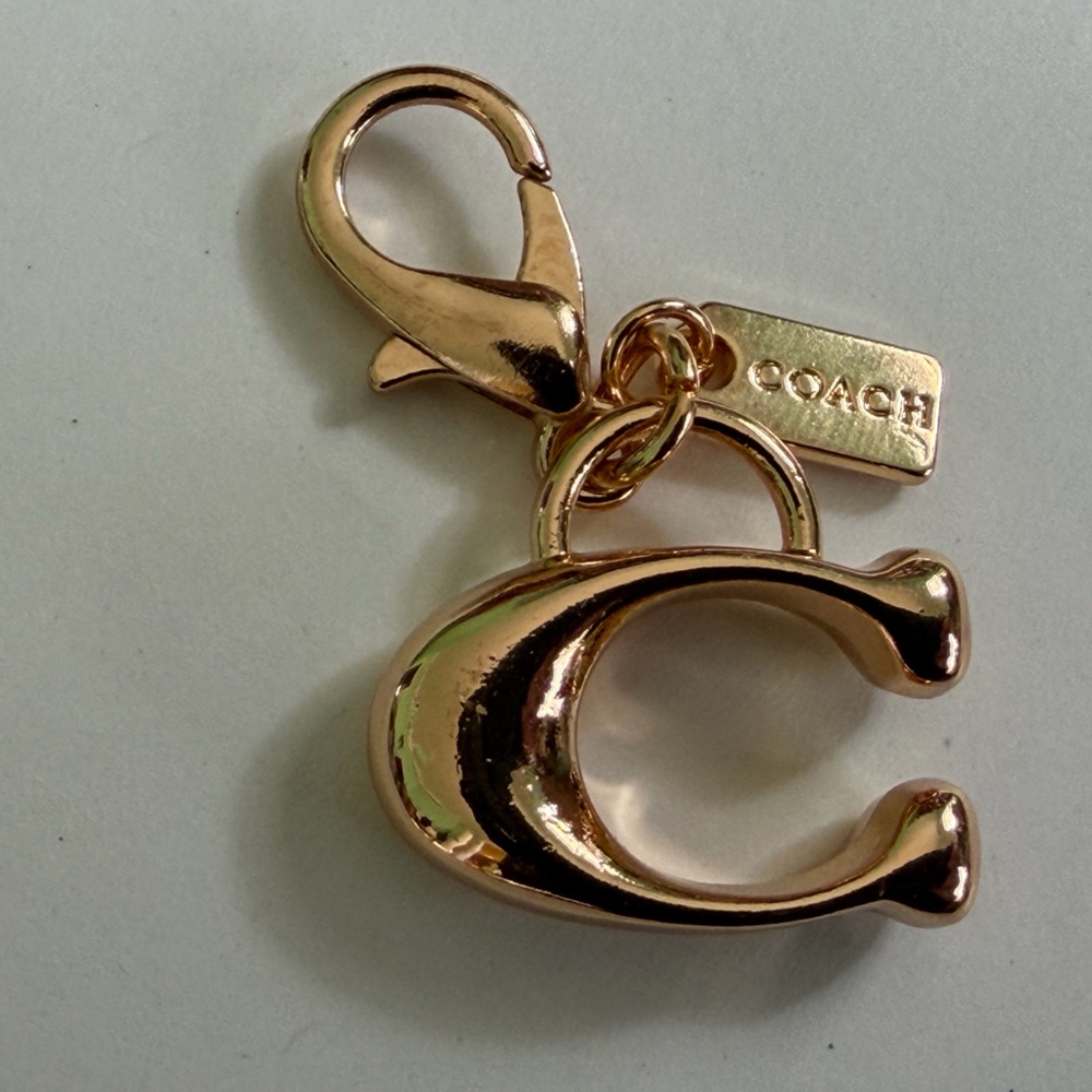 COACH SIGNATURE “C” BAG CHARM